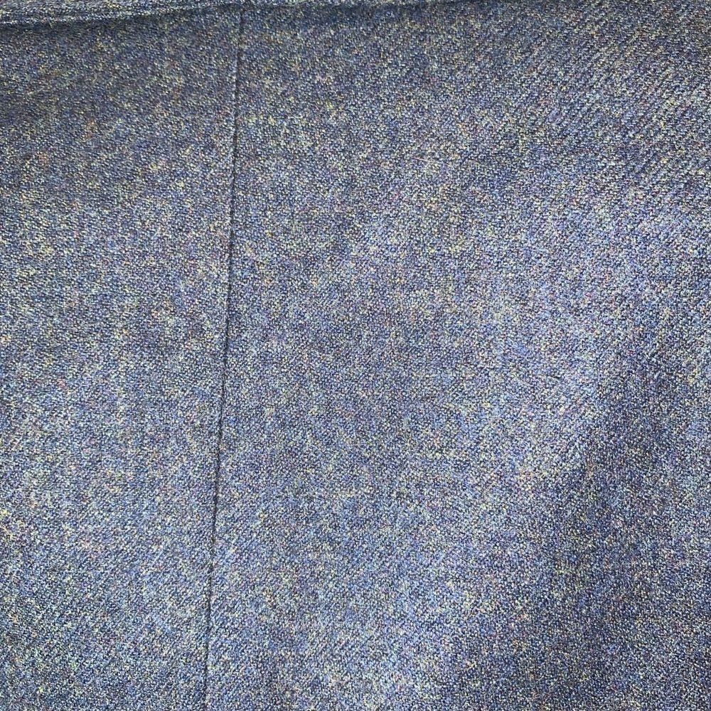 Wilshire classic vintage open grey blue wool Women's open Jacket blazer large - Picture 4 of 6